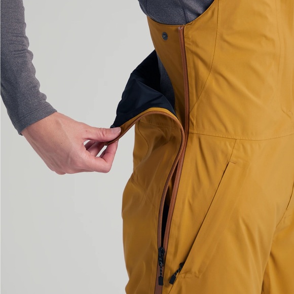 Burton AK Gore-Tex 2L Kimmy Bib Snowpants Woodthrush - Picture 6 of 15